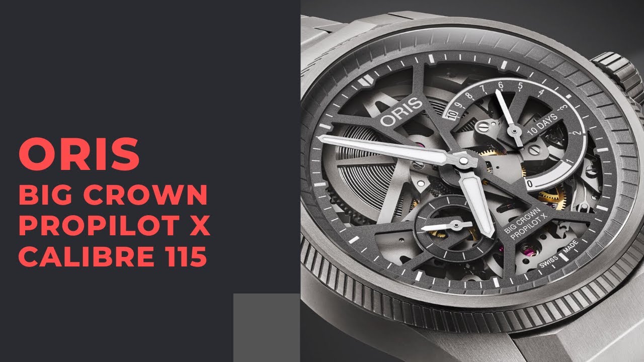 НЕВЕРОЯТНЫЕ Oris Big Crown ProPilot X Calibre 115