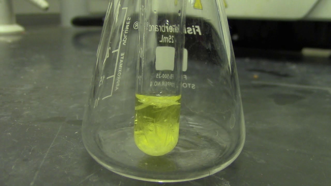 Microscale Crystallization of Sulfanilamide Using Craig Tube