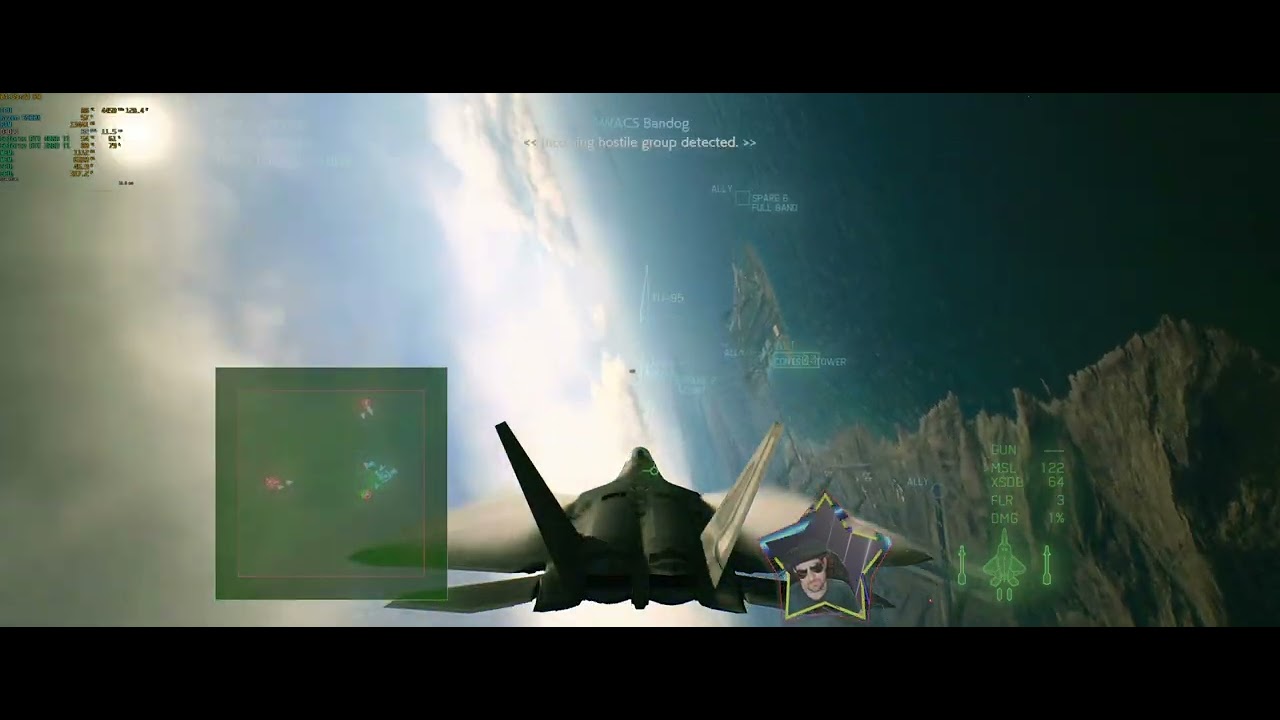 Ace Combat 7 [2025 05 11] (Mission 5 Normal, 3840x1600 Resolution)