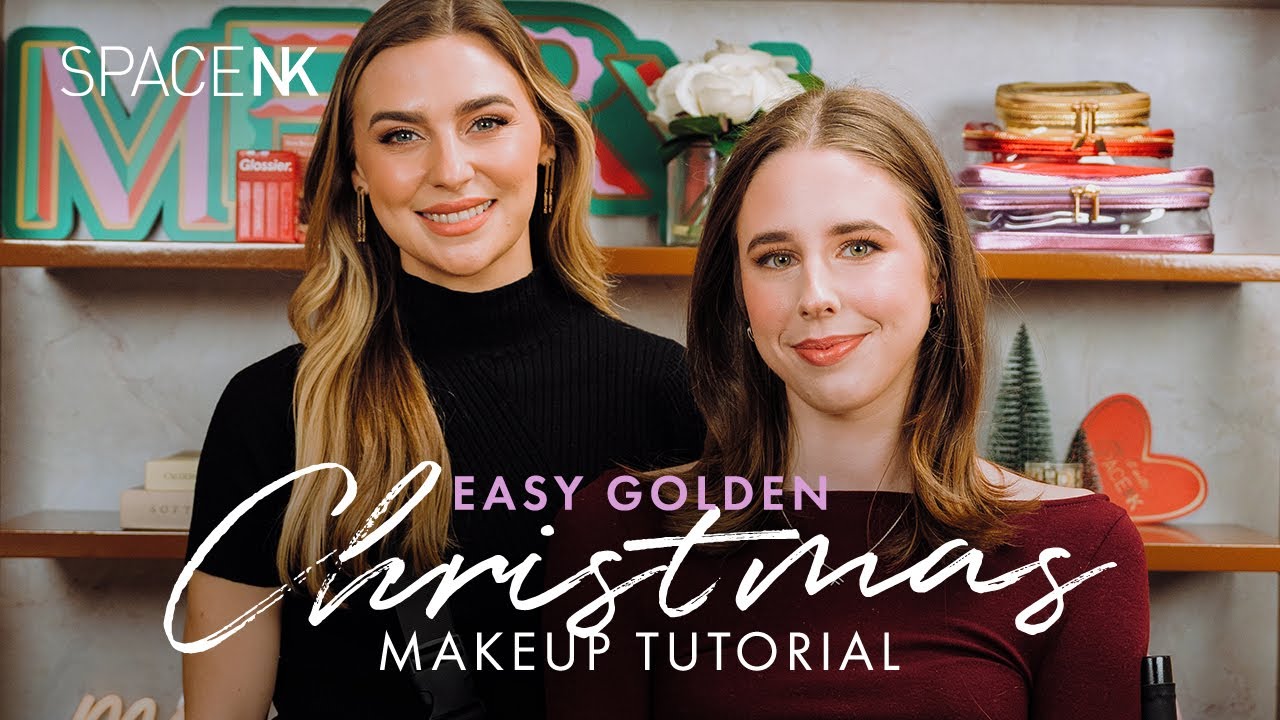 How To: Classic Golden Christmas Day Makeup Tutorial - Tips & Tricks for Hooded Eyes And Beginners