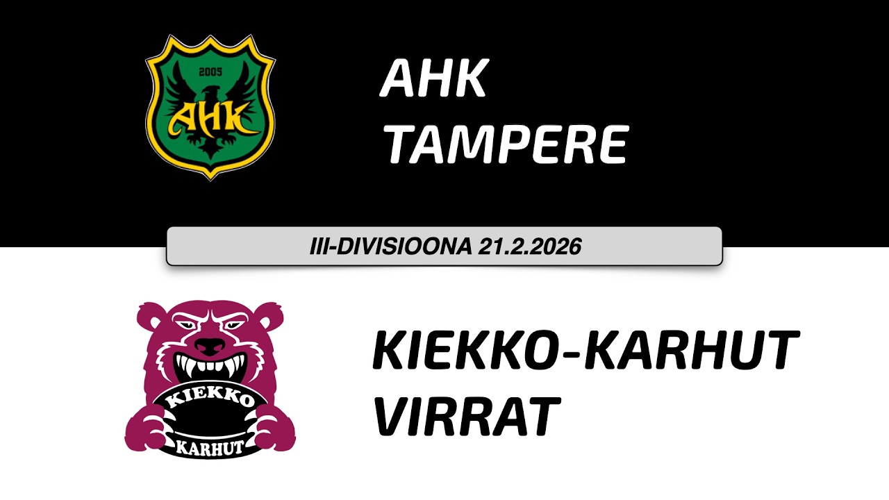 III-Div. 21.2.2026 AHK vs. Kiekko-Karhut