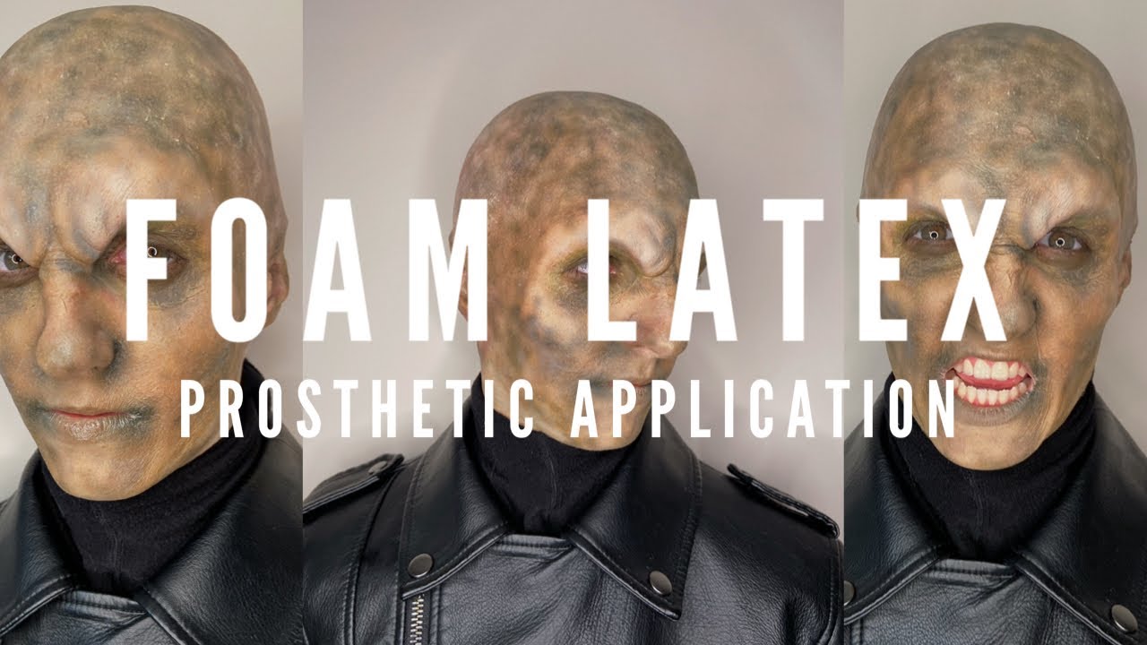 Foam latex prosthetic application