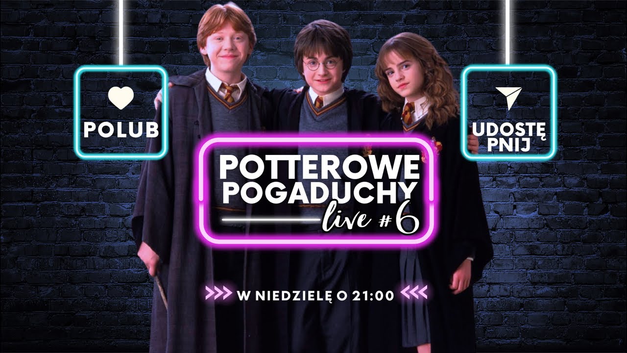Potterowe pogaduchy #6 | LIVE | Strefa Czytscza