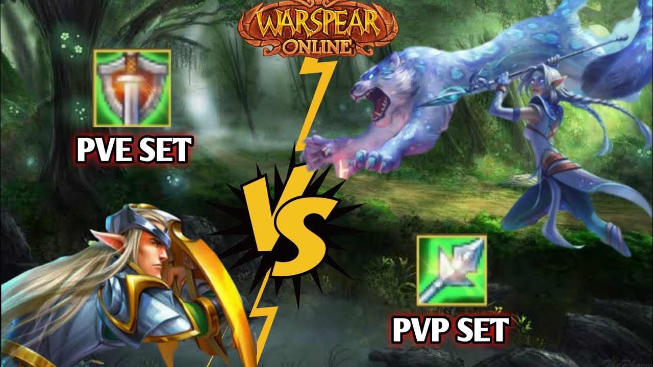 Battle of Elf - Beastmaster (PVP) VS Warden (PVE) ''Beastmaster OP Class ?''| Warspear Online