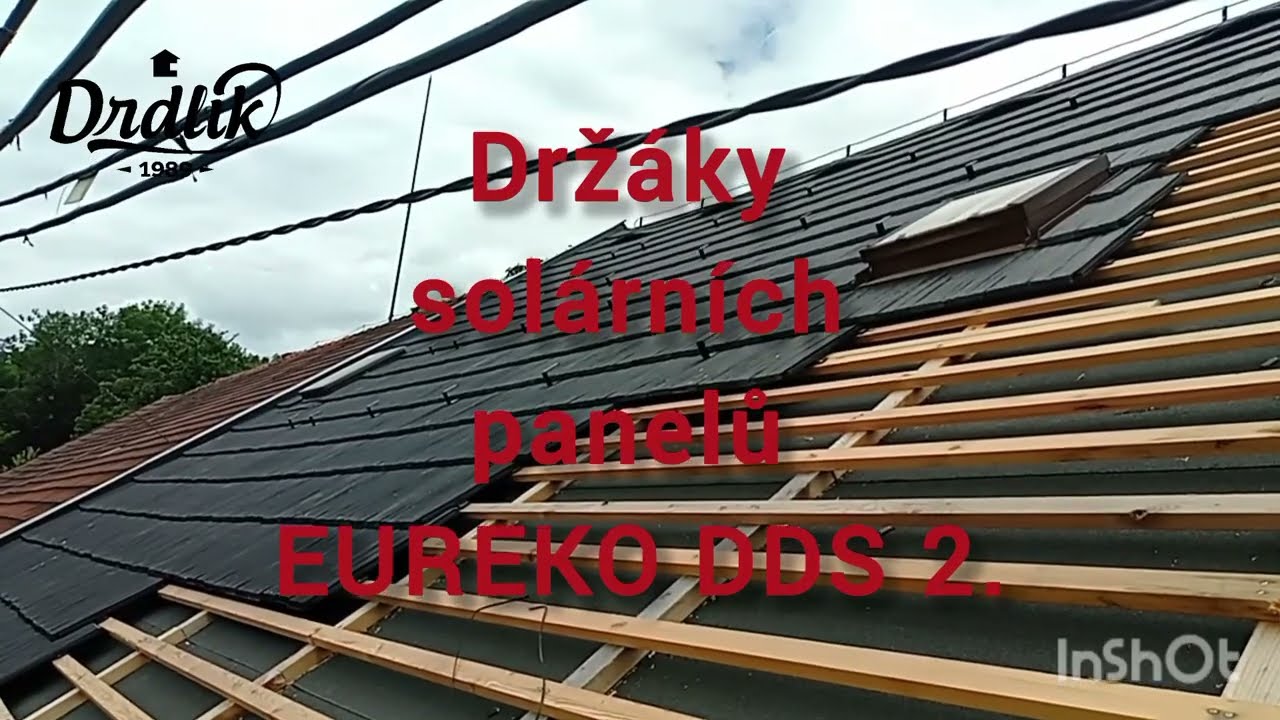 MONTÁŽNÍ VIDEO: Držáky solárních panelů pro EUREKO DDS II | DRDLIK.CZ