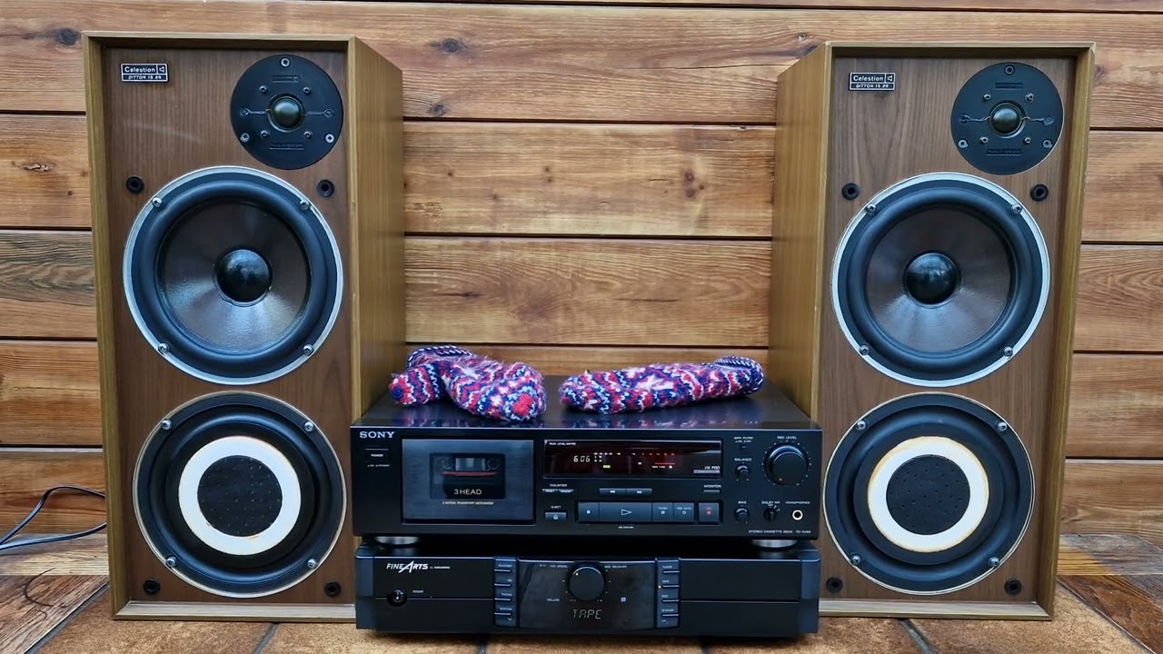 Sony TC-K490 Cassette Revival 🎶 | Grundig FineArts R11 + Celestion Ditton 15XR | Warm Analog Magic!