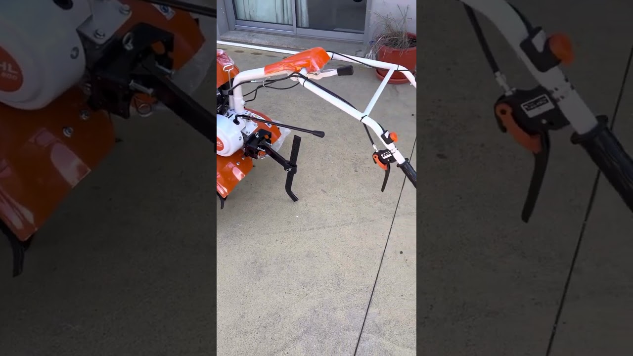 I bought a STIHL MH 600 (First start & walk around)