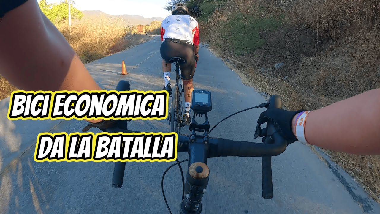 Competí con bici económica | Plato 40 y 11-34
