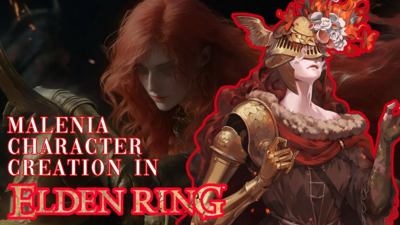 Elden Ring Character Creation- Malenia, Blade of Miquella (elden ring)