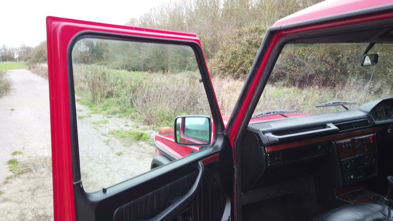 1990 Mercedes G Wagon   Interior Review