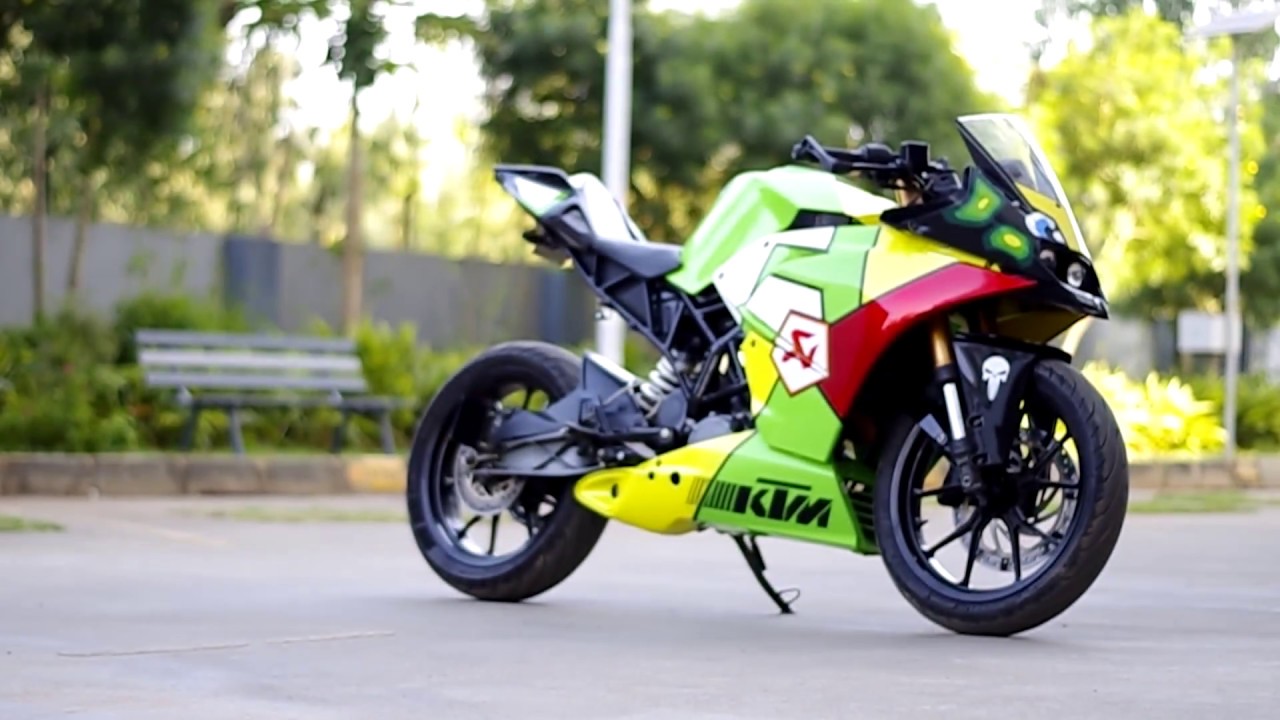 The best modified KTM RC, India.