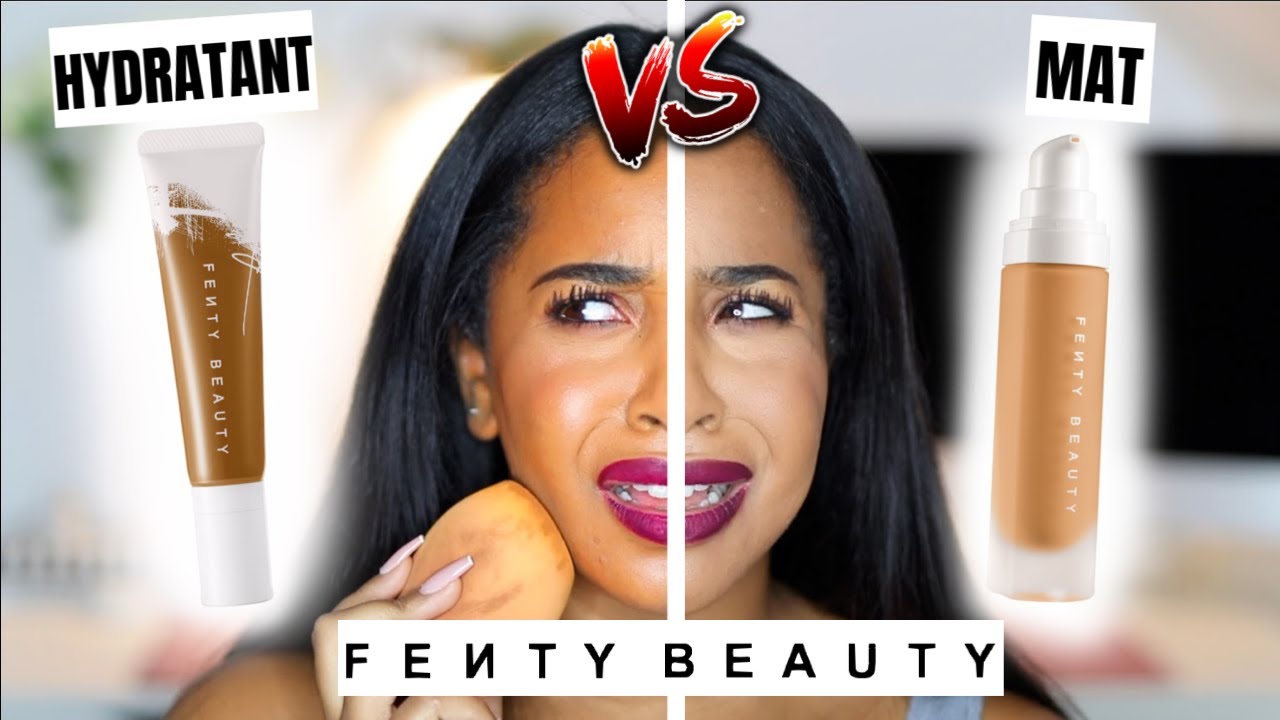 FENTY À ENCORE FRAPPÉ ?! FENTY VS FENTY ! Je compare le nouveau et l'ancien FOND DE TEINT..