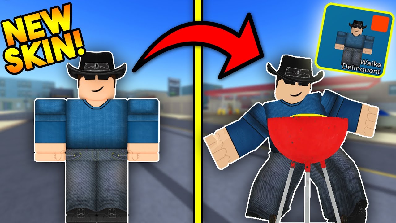 I GOT MY OWN WAIKE DELINQUENT SKIN IN ARSENAL! (ROBLOX)