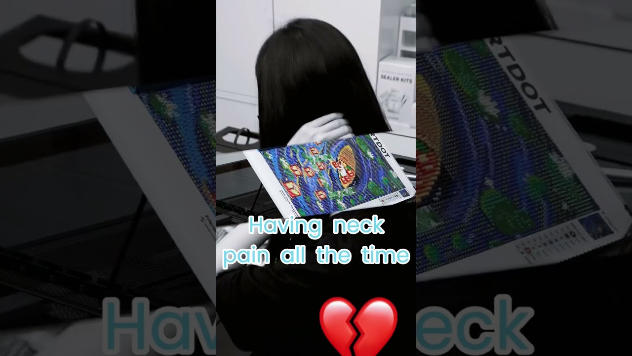 Having neck pain all the time? ARTDOT tray minder can help ease your neck pain!