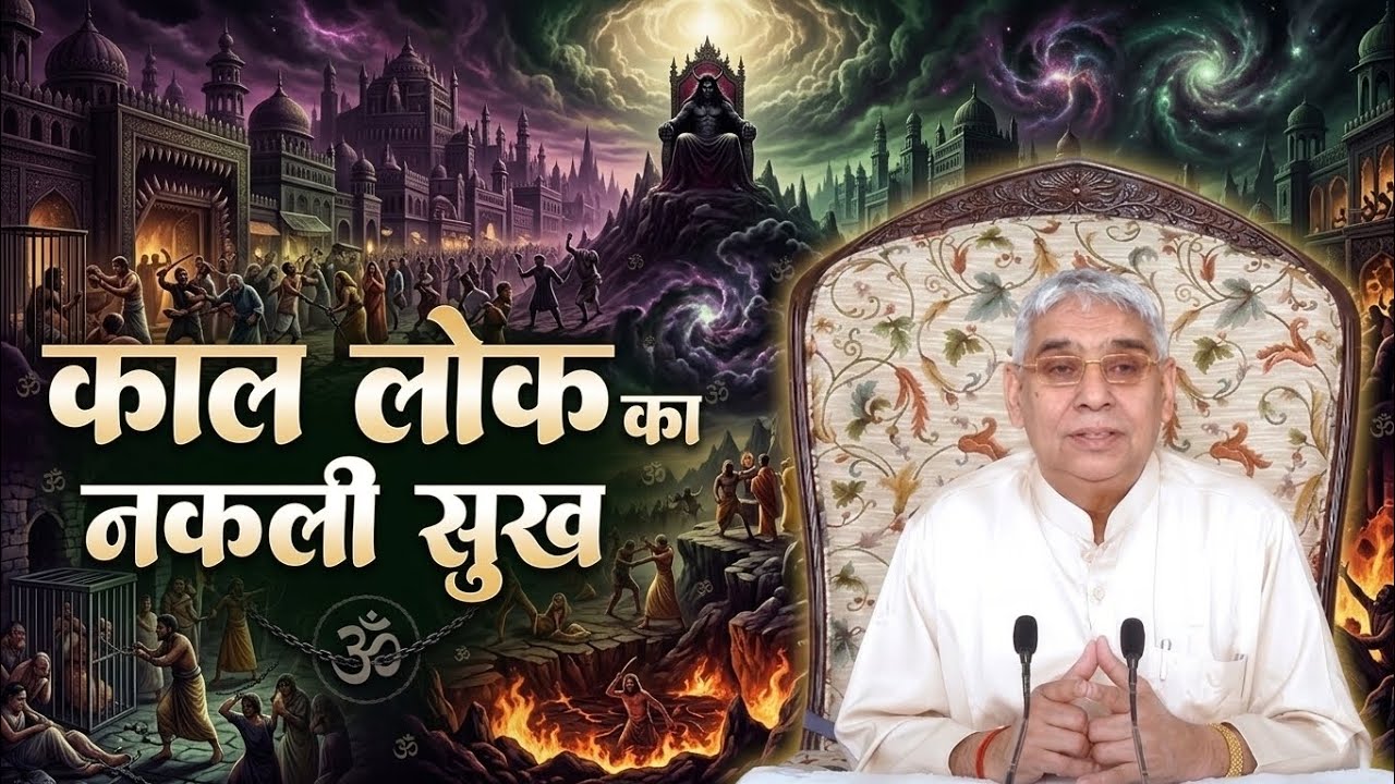 काल लोक का नकली सुख | Santrampal Ji Maharaj | Sant Kabir 