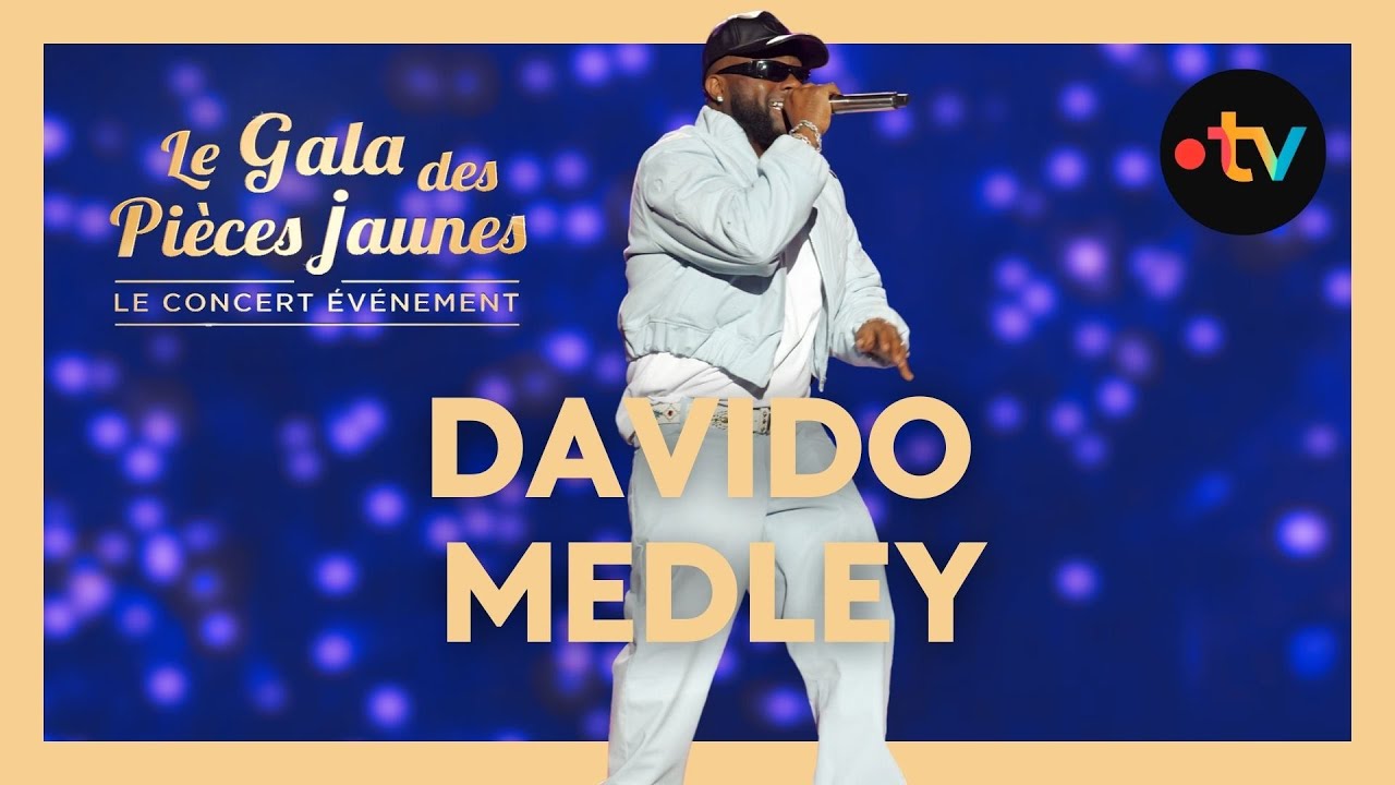 Davido - Medley( If, Fall, Unavailable…) live au Gala des Pièces Jaunes 2026