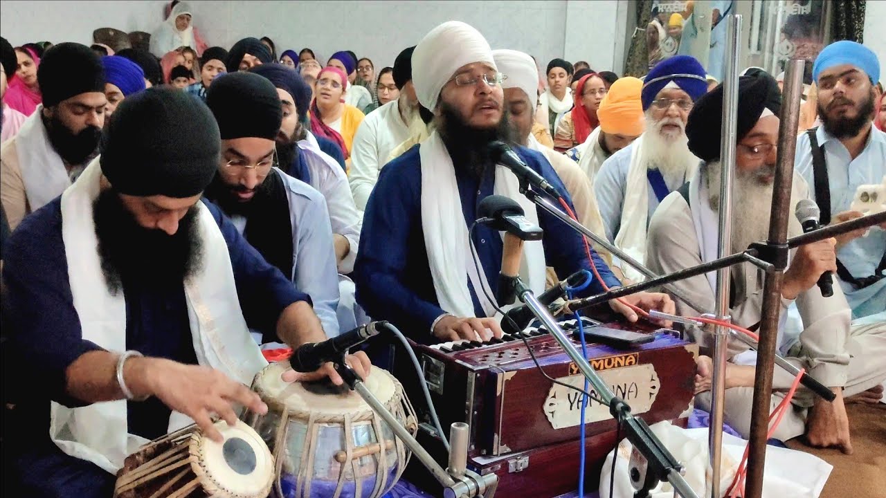 4K - Bhai Avneet Singh Ji Kanpur - 25Sep2021 Rhensbai Keertan - AKJ Kanpur Samagam - AKJMOMENTS