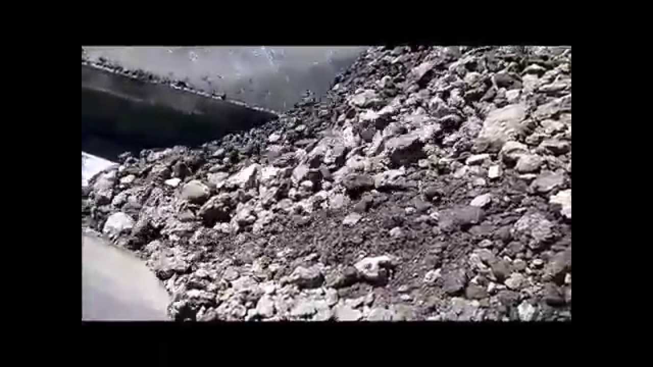 Zestaw z kruszarką udarową GIF-8 GOSTER ( kruszenie asflatu )