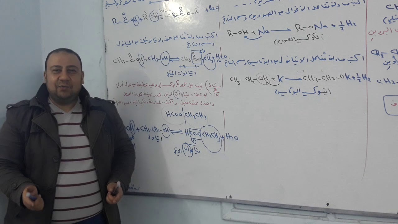 ثانوية العودة الخاصة بحلب / كيمياء - تفاعلات الأغوال (الجزء الأول) / أ.علاء حمامة