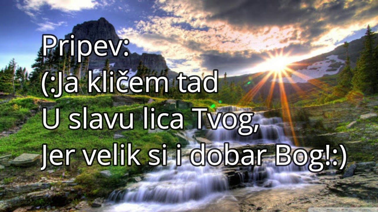 14. Kad gledam ja nebesa Tvoja, Bože