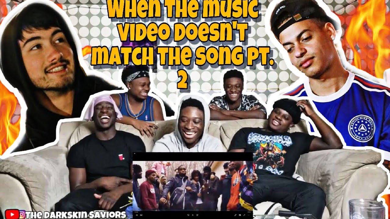 WHEN THE MUSIC VIDEO DOESN'T MATCH THE SONG PT2!!(REACTION) BETTER THAN THE FIRST ONE ?!?!