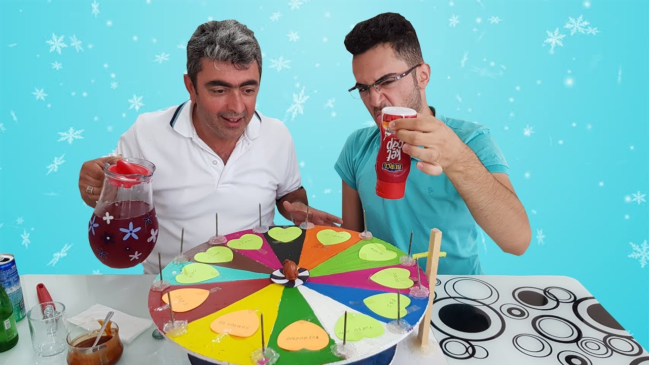 LEZZET ÇARKI İLE İÇECEK CHALLENGE KOMİK VİDEO