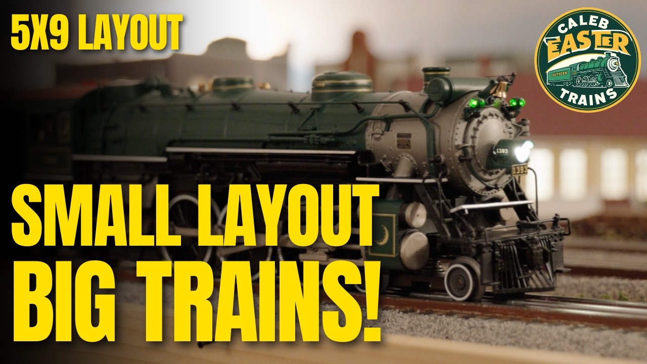 O Gauge Running Session on my 5x9 Layout | Small Layout, Big Action!