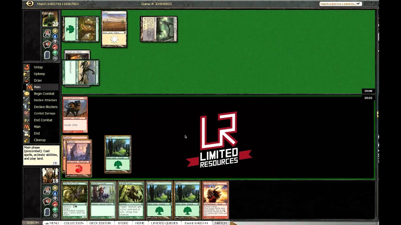 Limited Resources Theros Draft feat. Brian Wong Round 1