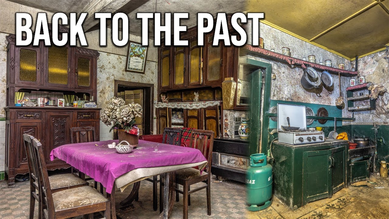 Traditional abandoned 1920s Belgian farmhouse of a religious couple | Back to the past