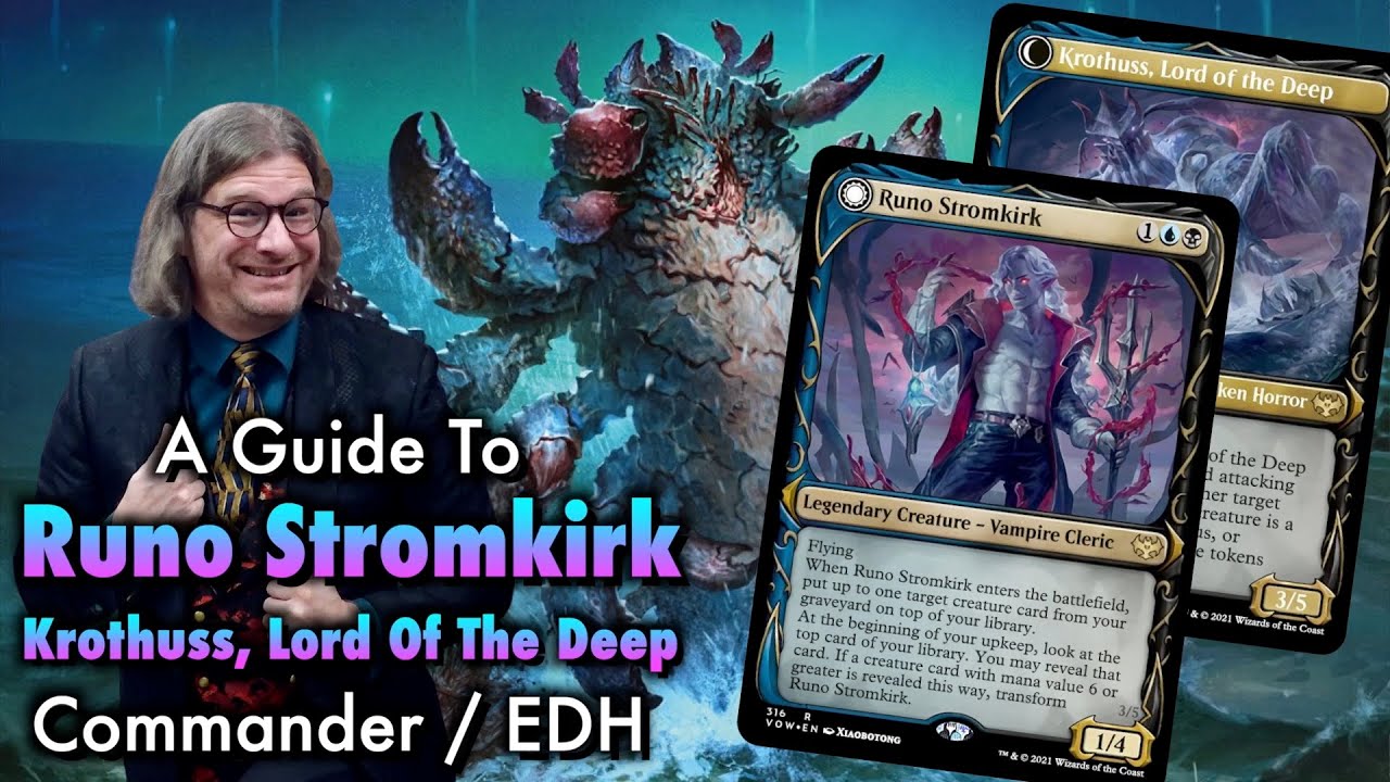 Вампиры моря: руководство по колодам командиров Руно Стромкирк / Кротусс | Magic: The Gathering
