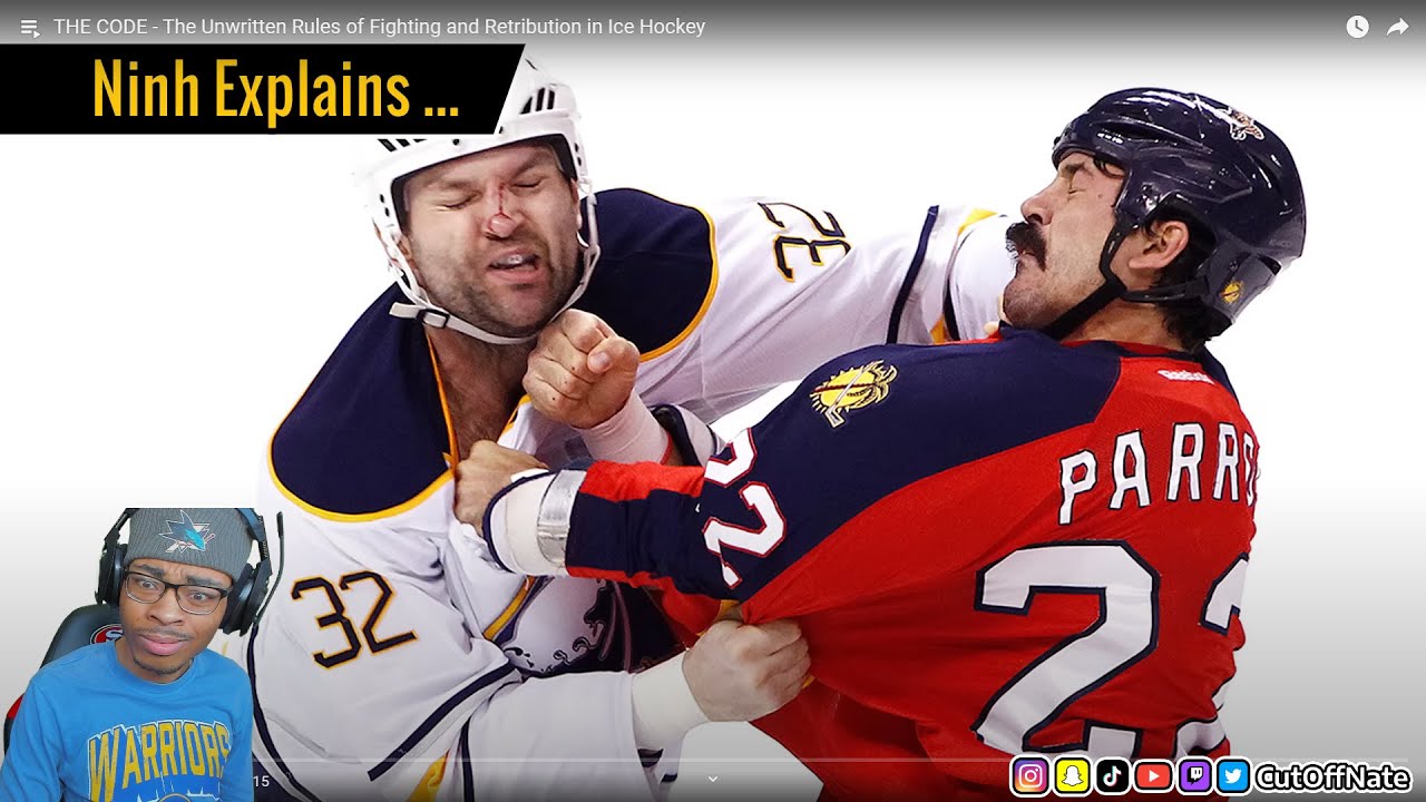 NEW HOCKEY FAN REACTS TO THE CODE - The Unwritten Rules of Fighting and Retribution in Ice Hockey