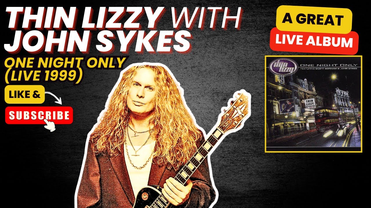 Thin Lizzy : one night only 1999, reunion with John Sykes, Gorham, Wharton, Mendoza, Aldridge