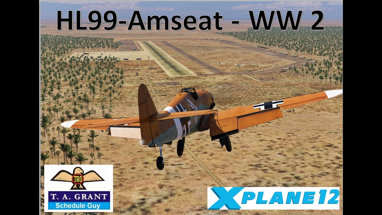 HL99 Amseat- WW2 German Airfield-Libya