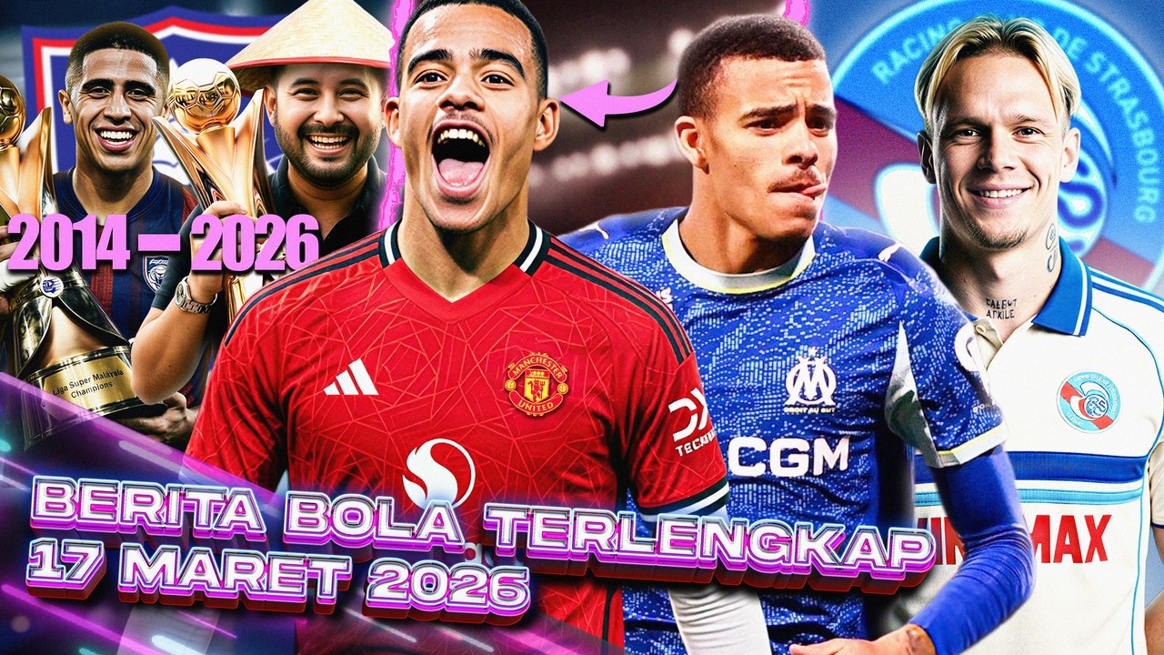 GACOR! GREENWOOD CLBK Sama MU 🥳 EDAN! JDT Juara 12x BERUNTUN 🤯 MUDRYK Dibuang Ke STRASBOURG 😱