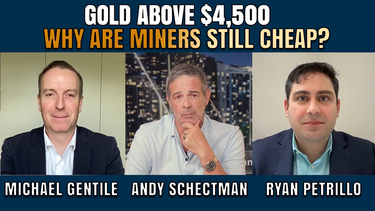 Gold Is $4,500 &ndash; Why Are Mining Stocks Still So Cheap? | Michael Gentile & Ryan Petrillo
