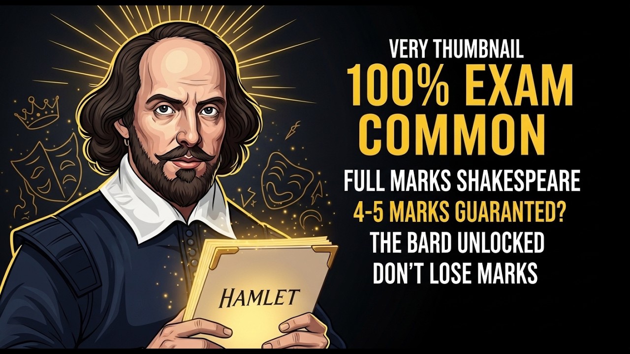 William Shakespeare: The Bard of Avon | Full Marks Masterclass for All Competitive Exams
