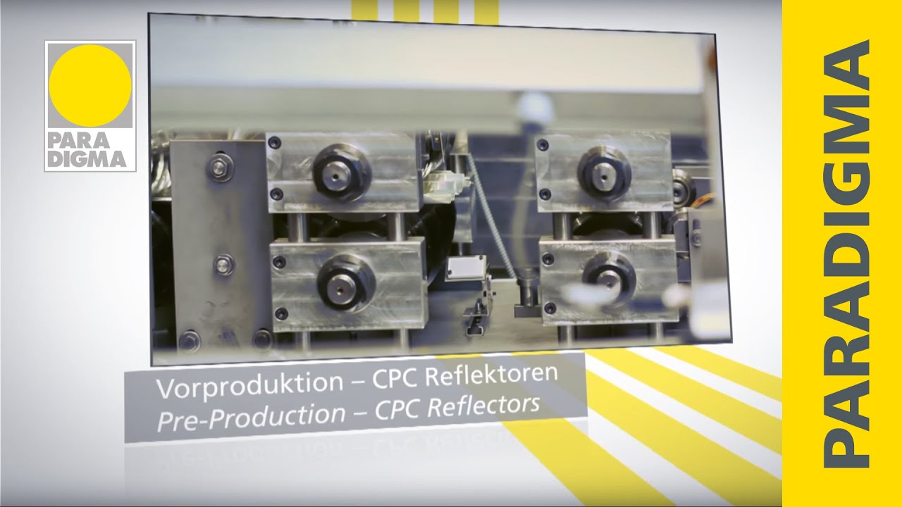 Herstellung von CPC Vakuum-Röhrenkollektoren