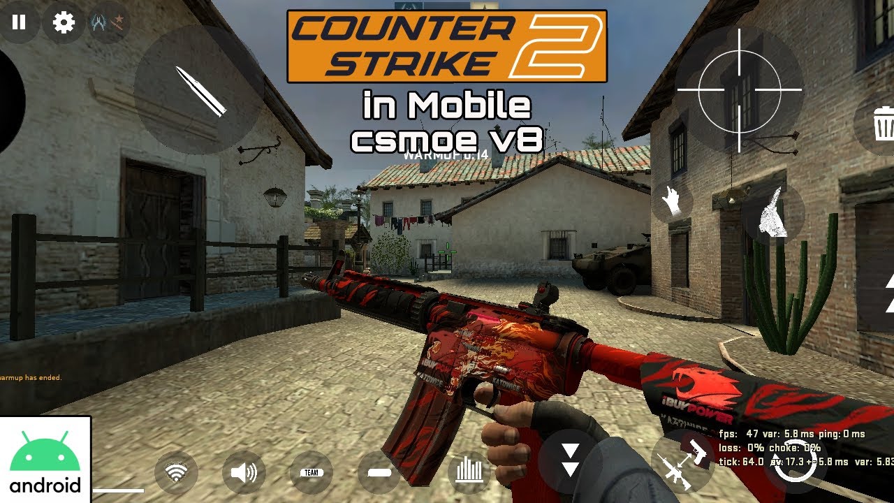 Counter Strike 2 - CSMOS V8 Gameplay with Skin 
