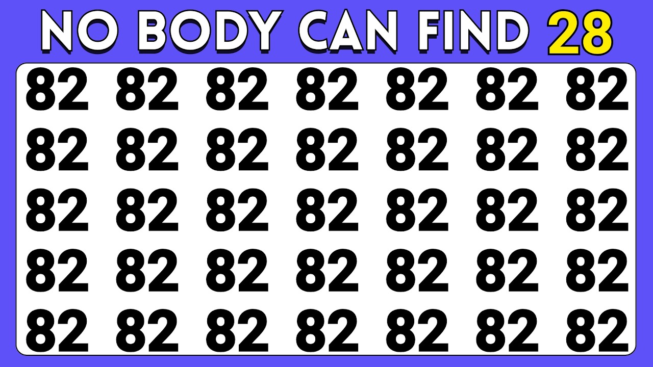 Find The Odd Number And Letters 👀| Pro Level Editions 😍💪