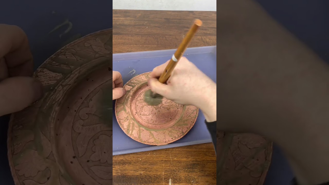 Restoration of an old copper plate #shorts #restoration #asmr #plate