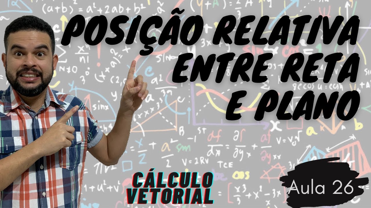 AULA 26 - POSIÇÃO RELATIVA ENTRE RETA E PLANO