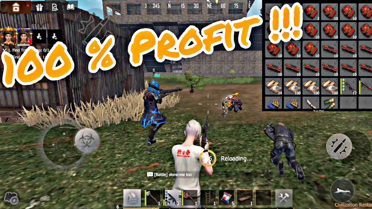 DUO RAIDING ONLINE (Ambush)- Last Island Of Survival : Unkown 15 Days