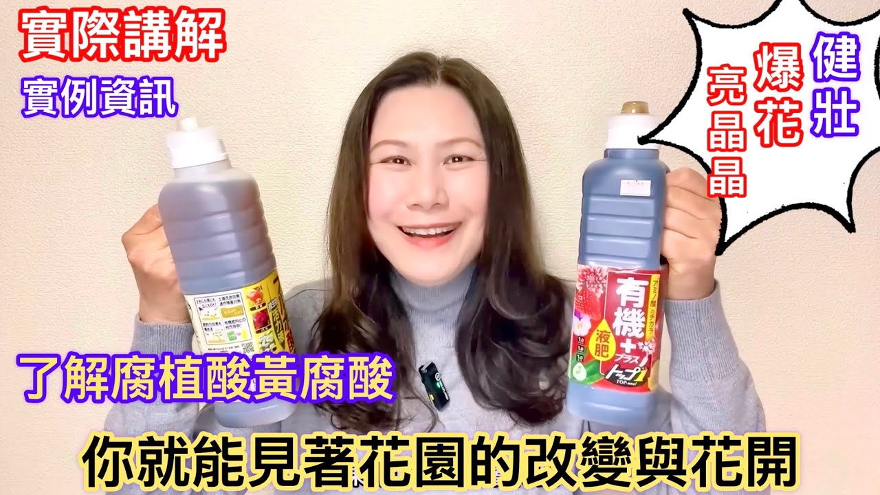 【腐植酸+黃腐酸】真相大白！去年爆花是這麼來的！總結是Humic Acid與Fulvia Acid有相成作用。你買到的都是寶！稀釋正確都能見效果#Erin玫瑰花園