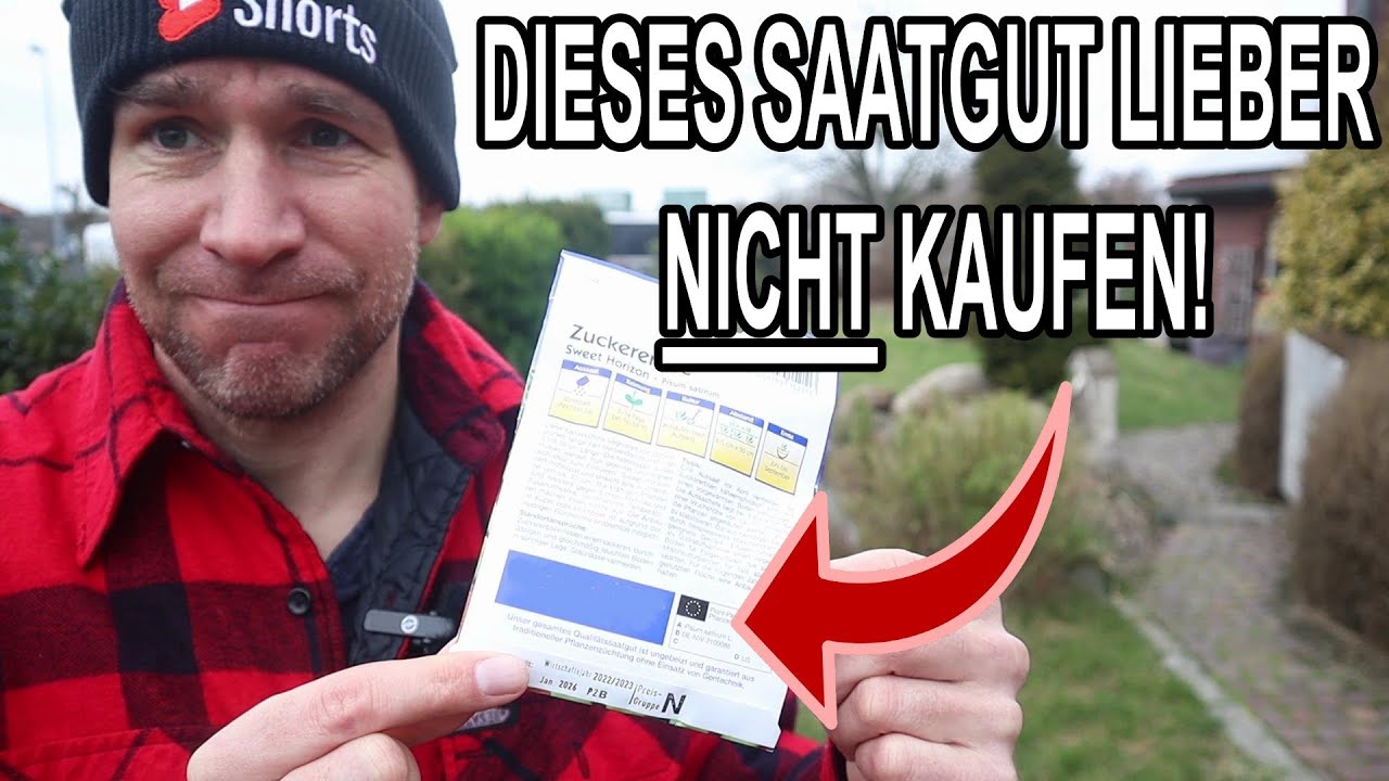 🌱 Aufgepasst! Was du beim Kauf von Saatgut unbedingt wissen musst!