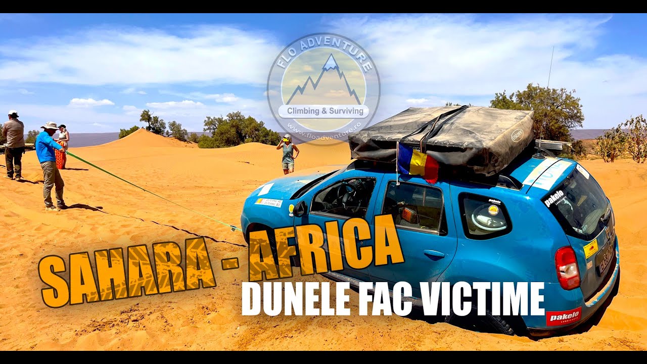 EP.6 -Overlanding-Sahara 900km in pustiu, dunele fac victime, Duster-ambreiaj prajit  - FloAdventure