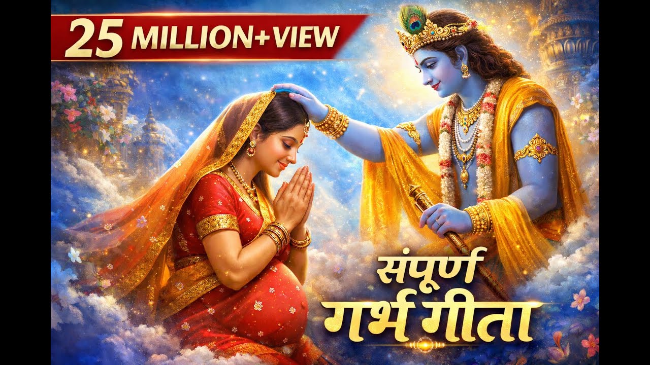 संपूर्ण गर्भ गीता Garbh Geeta | Garbh Sanskar with Krishna Blessing | Pregnancy Audio 2026