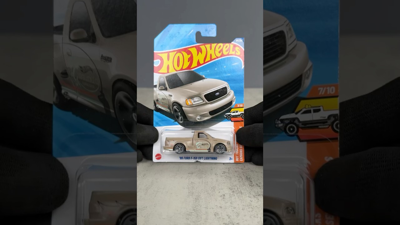 🔥 Hot Wheels 2025 M Case &ndash; &rsquo;99 Ford F-150 SVT Lightning Unboxed! 🚚💨