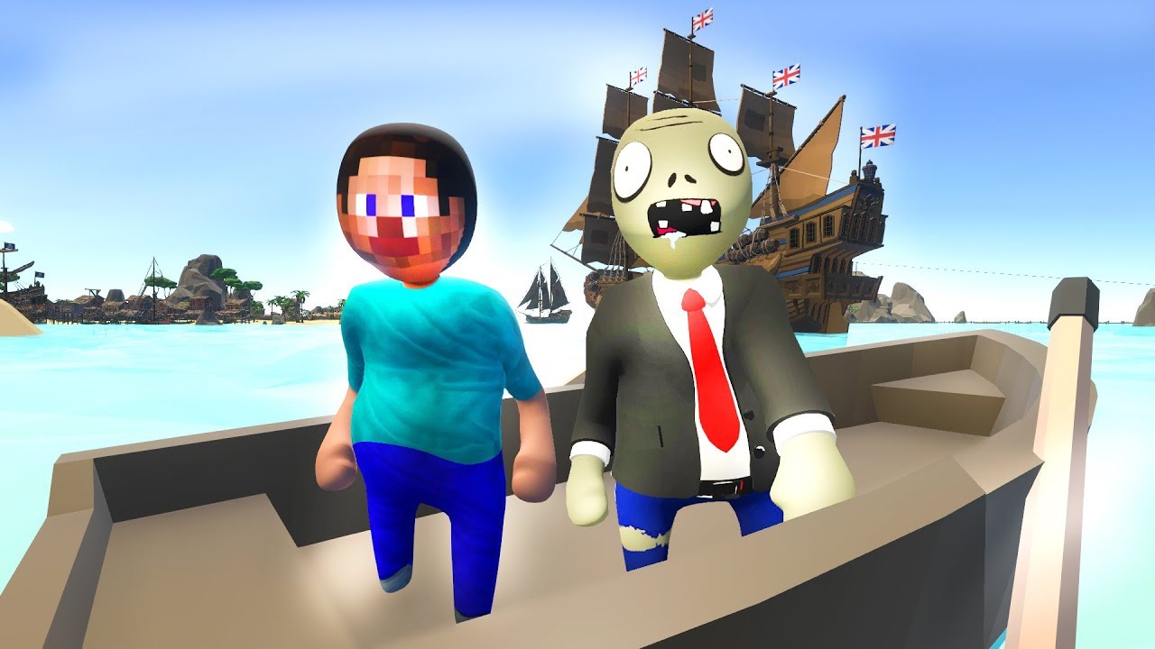 ZOMBİK VE STEVE KORSAN ADASINDA 😱 - Süper Kahramanlar