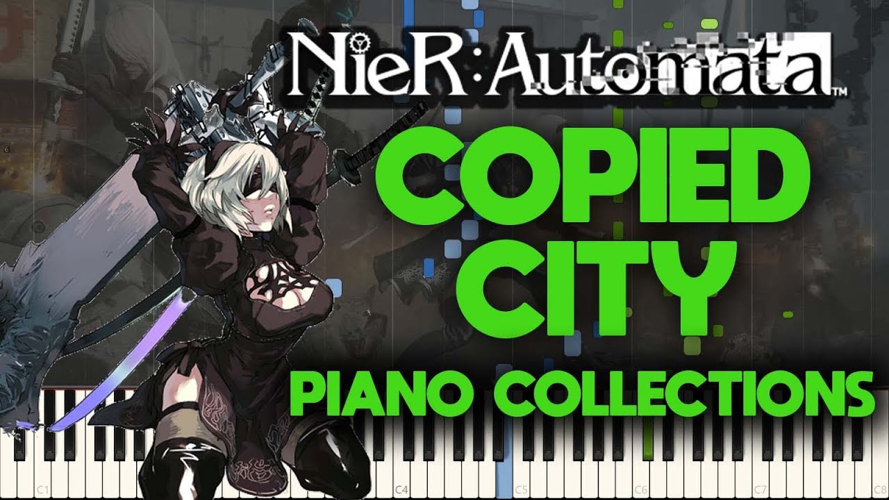 Nier Automata - Copied City (Piano Collections Synthesia)