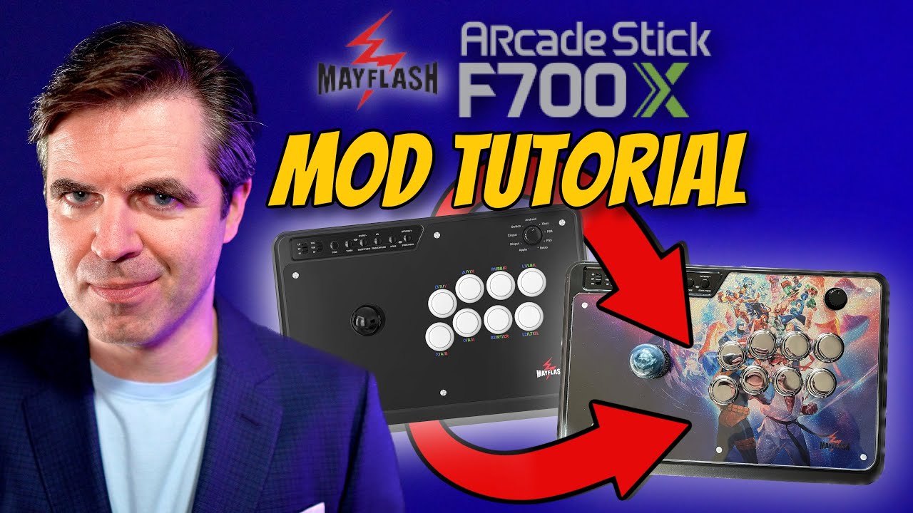 Silent Mayflash F700X Elite — руководство по модификации Fight Stick